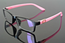 Moda Retro Rosa Homem Mulheres Armações de óculos Aro Completo computador uv400 Óculos de lente clara Óculos de miopia Rx capaz 2024 - compre barato