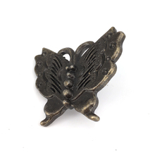 8PCS Vintage Butterfly Knob Furniture Door Handles Cupboard Cabinet Knobs Kitchen Drawer Pull Handles Home Decoration 2024 - buy cheap