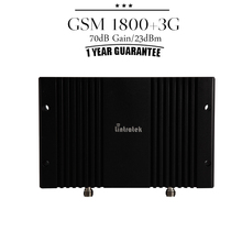 Ретранслятор сигнала сотовой связи, GSM 1800 + 3G WCDMA 2100, коэффициент усиления 70 дБ, DCS 1800 МГц, UMTS 2100 МГц, мобильный телефон, усилитель мощности #30 2024 - купить недорого