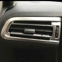 Для Citroen C4 2016 ABS Пластик Хромовая автомобильная пленка левые и правые воздуховыпускное отверстие накладка Тюнинг автомобилей аксессуары 2 шт. 2024 - купить недорого