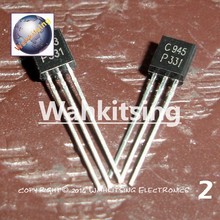 100 par 2SA733 2SC945 TO-92 ( 100 A733 C945 de 100 ) PNP NPN Silicon Transistor 2024 - compre barato