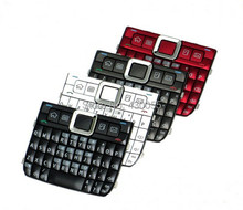 10 шт. белый/черный/красный/серый новый корпус, главная функция клавиатуры, кнопки, крышка для Nokia E71, бесплатная доставка 2024 - купить недорого