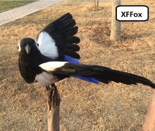 new simulation wings Magpie bird model foam&furs lifelike Magpie bird doll gift about 22cm xf0469 2024 - buy cheap