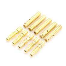 5Pairs 4.0mm 4mm Banana Plug Gold Bullet Connector DIY RC Battery ESC Motor Plug 2024 - buy cheap