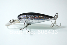 10 PCS Minnow iscas de pesca isca de peixe iscas Crankbait / atacar 6.5 cm 6.5 g 2024 - compre barato