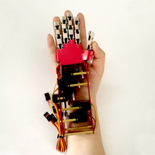 Minipinza de mano biónica para Robot, garra de Metal, cinco dedos para manipulador robótico, abrazadera de brazo, modelo de enseñanza DIY, 5 DOF 2024 - compra barato
