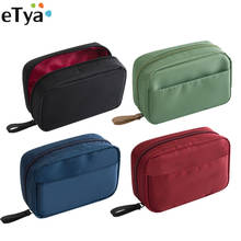 eTya Women Solid Make Up Bag Pouch Travel Cosmetic Bag Beauty Organizer Bags  Mini Large Toiletry Kit  Wash Bag Case 2024 - buy cheap