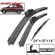 Erick's Wiper Front + Rear Wiper Blades Set Kit For Kia Sorento MK1 2002-2009 Windshield Windscreen Rear Window 24"+18"+14" 2024 - buy cheap