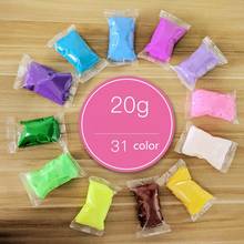 31 colors 3D Fluffy Foam Clay Slime DIY Soft Cotton Slime Ball Education Craft Toy Antistress Kids Toys for Children 2024 - buy cheap