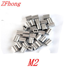 500 шт M2 2 мм 8 формы алюминиевые наконечники для проволоки алюминиевые наконечники для обжима зажимов для зажима 2024 - купить недорого
