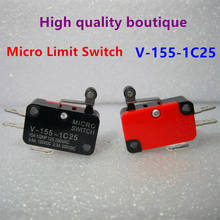 10Pcs V-155-1C25 Snap Action Push Button SPDT Momentary Micro Limit Switch 2024 - buy cheap