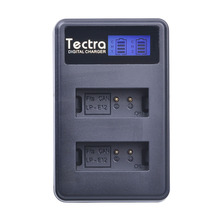 Tectra LP-E12 LP E12 LCD USB Dual Charger for Canon EOS M EOS 100D EOS Kiss X7 EOS Rebel SL1 camera battery charger 2024 - buy cheap