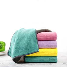5 pcs Super Absorbent Microfiber kitchen dish Cloth High-efficiency tableware Household Cleaning Towel kichen tools gadgets 2024 - buy cheap