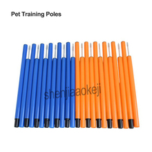 Portable Pet Training Poles Outdoor Dog Sports Equipment Dogs Activity Agility Weave Slalom 12 Pole/Set with Carrying Case 2024 - buy cheap
