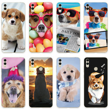 Чехол для телефона Huawei Honor 7A 8A Pro 7C 8C 7X 8X 7S 8 S, чехол с милым рисунком собаки для Honor 8 9 10 10i 20i Lite, чехол 2024 - купить недорого