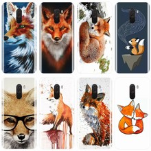 Fox saco de Dormir Na Neve Capa Dura Caso de Telefone TPU Para redmi NOTA 4 5 6 7 NOTA 4X 5A 5 6 para redmi 4 4A 4X 5A 5 PLUS 6 pro 7 2024 - compre barato