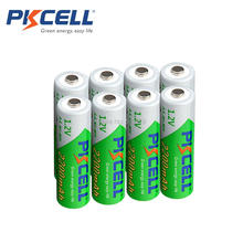 10PCS PKCELL 1.2V  NIMH AA 2200MAH battery rechargeable batteries low self discharging battery for Razors electronic toys 2024 - buy cheap