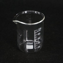 Béquer de baixa forma para laboratório mágico 100ml vidro borosilicato e mágico 2024 - compre barato