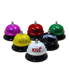 Colorful Desk Kitchen Hotel Counter Reception Restaurant Bar Ring for Service Call Bell 2024 - buy cheap