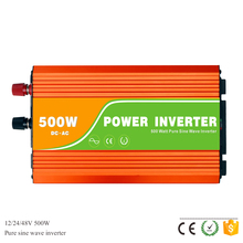 500W onda sinusoidal pura fuera de la red inversor de potencia máxima 1000W DC-AC convertidor de potencia con 5V USB 2024 - compra barato