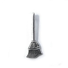 12pcs Charms beson broom 27*9mm Tibetan Silver Plated Pendants Antique Jewelry Making DIY Handmade Craft 2024 - buy cheap