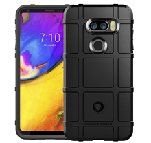 Carbon Fiber Silicone Phone Case For LG V30+ V30S V30S+ V35 ThinQ Case 6.0 inch Rugged Armor Shock Absorption Shockproof Cover 2024 - buy cheap