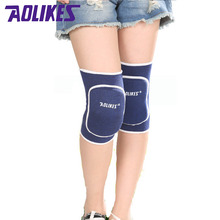 AOLIKES 1 Pair Elastic Sport Knee Pads for Children Kneepads for Dancing Roller Skating Kids Rodilleras Protector Brace A-0219 2024 - buy cheap