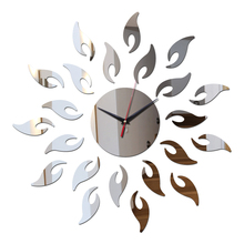 new arrival special offer 3d diy acrylic mirror watch wall clock home decoration clocks living room quartz 2024 - buy cheap