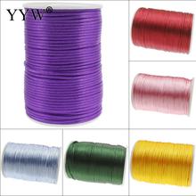 100m 2mm Nylon Cord Thread Chinese Knot Macrame Cord Plastic String Strap DIY Rope Beads Necklace European Bracelet  Making 2024 - buy cheap