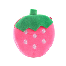 Cartoon Watermelon Coin Purse Plush Fruit Coin Storage Bag Earphone Key Organizer Storage Pouch Cute Children Wallet 2024 - buy cheap