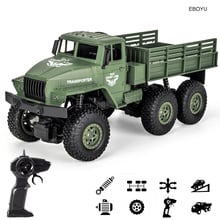 JJRC Q68 Q69 1/18 RC Truck 2.4G 6WD RC Off-road Crawler Military Truck Army Car Children Gift Kids Toy for Boys RTR 2024 - buy cheap