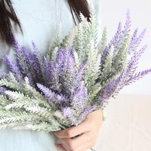 Romantic Provence decoration lavender flower silk artificial flowers grain decorative Simulation of aquatic plants 2024 - buy cheap