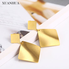 XUANHUA Stainless Steel Jewelry Woman Drop Earrings For Women Fine Fashion Jewelry Accessories Mass Effect Wholesale lots bulk 2024 - buy cheap