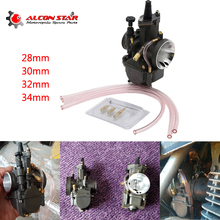 Alconstar-28/30/32/34mm Motorcycle Carburetor With Power Jet For Keihin PWK Koso OKO 2T 4T Motorcycle ATV UTV Off road Racing 2024 - buy cheap