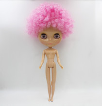 Free Shipping big discount RBL-627 DIY Nude Blyth doll birthday gift for girl 4colour big eye doll with beautiful Hair cute toy 2024 - buy cheap