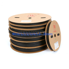 Free DHL 1roll 50m Rohs black 2:1 cable sleeve 25MM 28MM 30MM Heat Shrinkable Tube Shrink Tubing Wire black 2024 - buy cheap