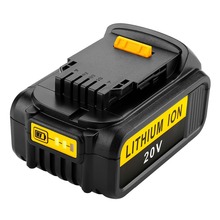 Сменный аккумулятор высокой емкости 6000 мАч 20 в для Dewalt, для DCB200 DCB181 DCB182 DCB204-2 li-ion 2024 - купить недорого