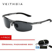 VEITHDIA-gafas de sol polarizadas de aluminio para hombre, lentes deportivas para conducir, accesorios para sombra 2024 - compra barato