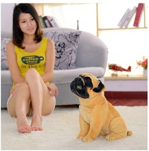 lovely plush Squating saks dog stuffed simulation saks dog doll gift about 35cm 1835 2024 - buy cheap