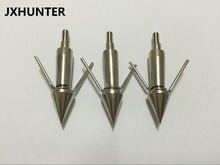 3pk prata arco e flecha bowfishing peixe caça pontos de seta broadheads 260 grão 2024 - compre barato