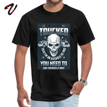 Camiseta de camionero divertida para hombre, camisa de cuello redondo, Sharingan Eye, personalizada, ropa de algodón, Envío Gratis 2024 - compra barato