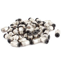 NPT 1/8" Male Thread to 5/32" Dia Tube Straight Push in Connect Fitting 50 Pcs 2024 - buy cheap