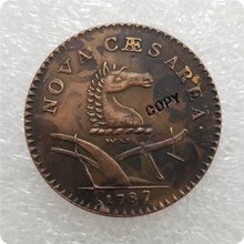 USA 1787 New Jersey LARGE CENT Coin COPY commemorative coins-replica coins medal coins collectibles 2024 - buy cheap