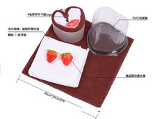 strawberry fruit party wedding Valentine's gift lovely cake towel married small gifts 50pcs/lot Microfiber towel 6 colors 2024 - buy cheap