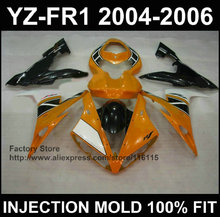 Best Brand fairing parts for YAMAHA YZF R1 2004 2005 2006  fairings yzf r1 04 05 06 Fullset yellow fairing kits Full injection 2024 - buy cheap