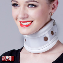 Cervical Spine Fixation Belt, Collar fitted belt cervical traction device medical care breathable household adjustable collar 2024 - buy cheap