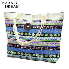 Mara's Dream 2018 Design Woman Printing Canvas Shopping Bag Hotsale HandBag Shoulder Casual Tote Large Capacity Shopper Bag 2024 - buy cheap
