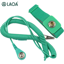 LAOA Anti-static Wristband Static-free Wrist Strap Band With 3M rope 2024 - buy cheap