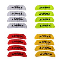 4Pcs/set OPEN Car Door Stickers Auto Warning Mark Reflective Strips Tail Rear Safety Reflective Tape Driving 2024 - buy cheap