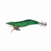 Anzóis luminosos de pesca para camarão, isca de pesca em madeira para camarão, 10cm, 11g, 2.5 #, 1 peça 2024 - compre barato